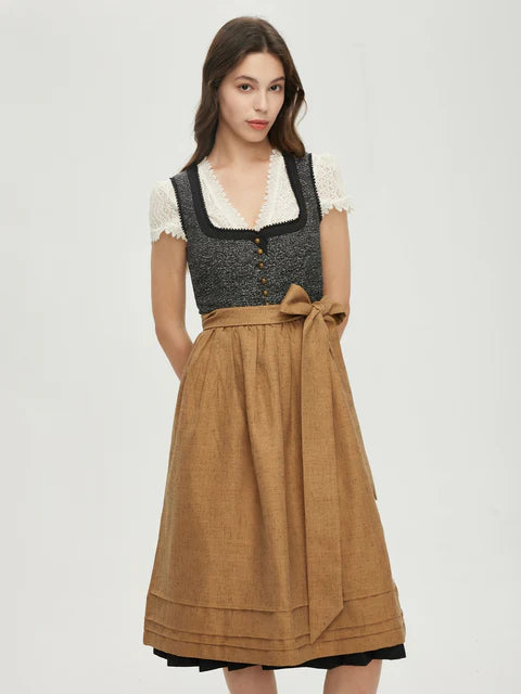 The red and black dirndl: tradition meets modernity